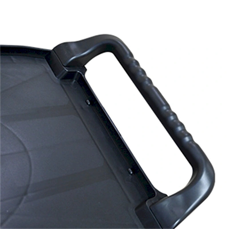 3-lagiger verdickter Küchenrollwagen aus Kunststoff mit Metallrahmen 40x20x38 Zoll